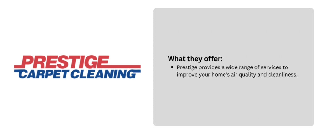 Prestige Carpet & Duct Cleaning