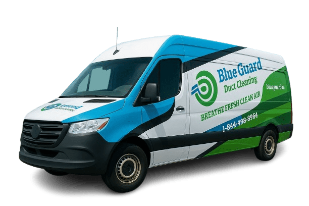 BlueGuard Car with logo