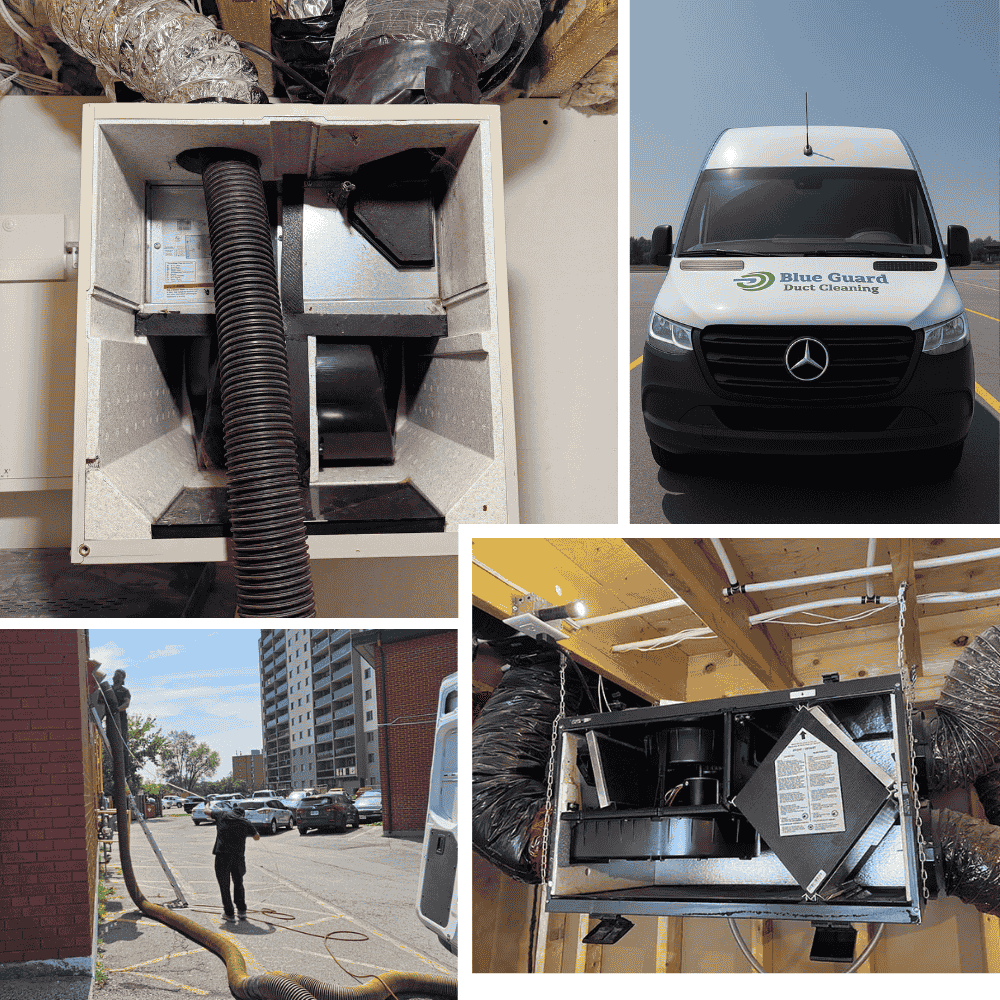 Air Exchange Cleaning Ontario & Montréal - BlueGuard