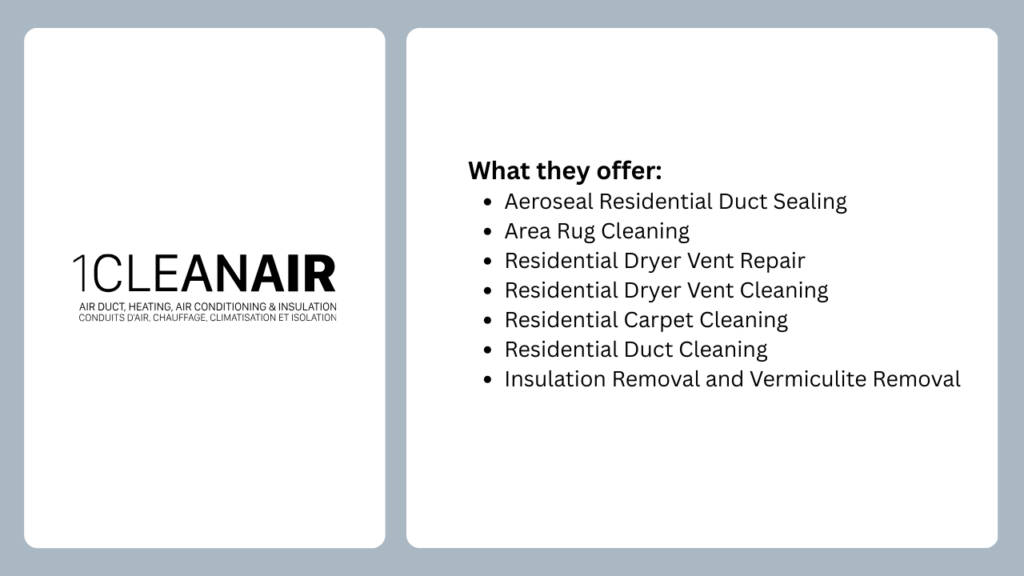 Top 5 Air Duct Cleaning Companies in Ottawa 2 1 Clean Air Duct Cleaning Company in Ottawa Blueguard Duct Cleaning Keeping you Fresh, in Every Step