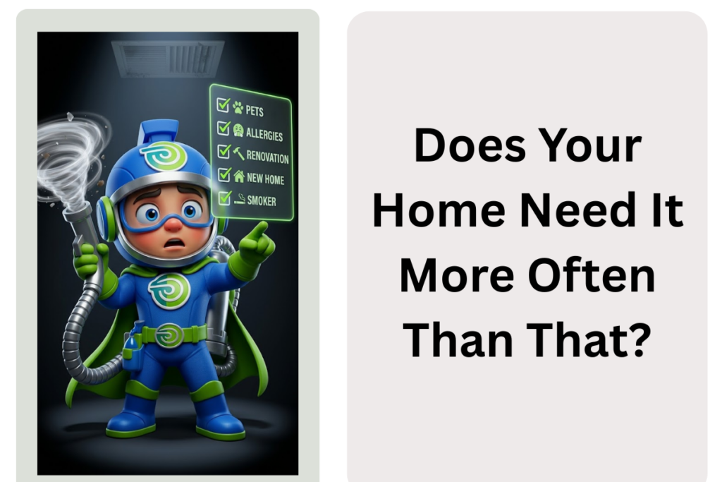 How Often Should You Clean Air Ducts in Ottawa? 1 Why 3 Blueguard Duct Cleaning Keeping you Fresh, in Every Step