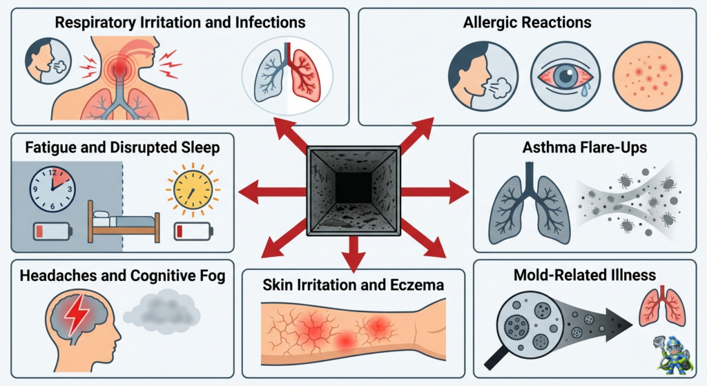 Can Dirty Air Ducts Make You Sick? The Science Behind It 1 Untitled design 5 1 Blueguard Duct Cleaning Keeping you Fresh, in Every Step