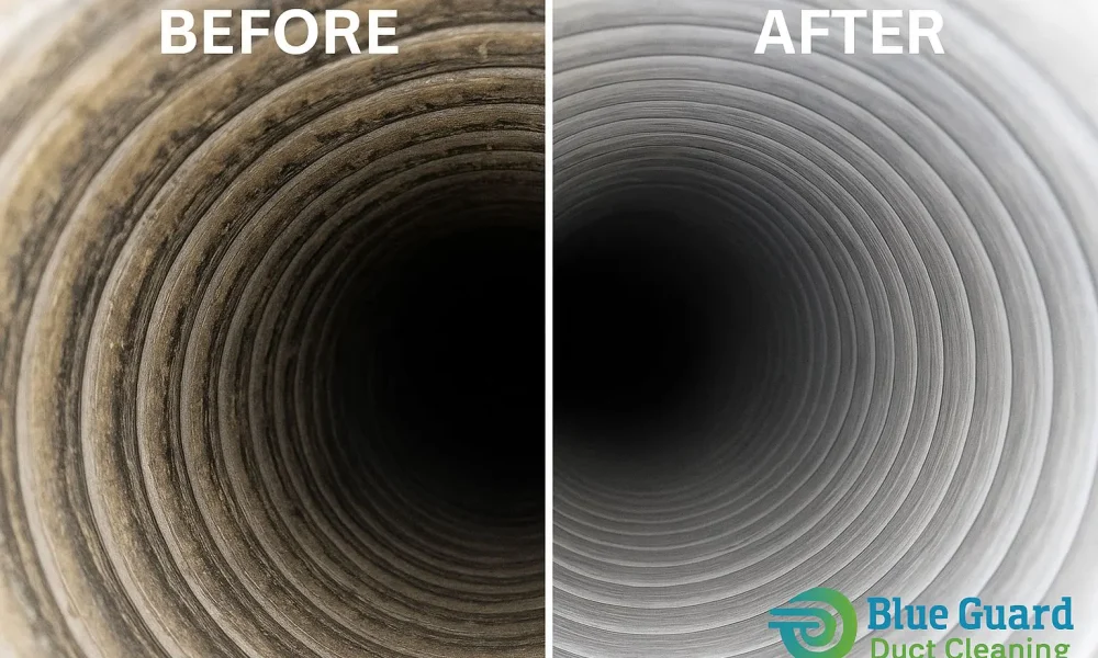 Air exchange cleaning service